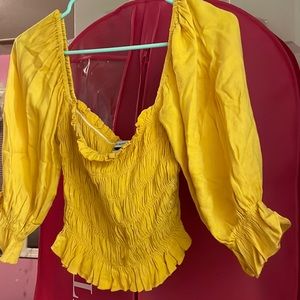 Urban Outfitters Yellow Top